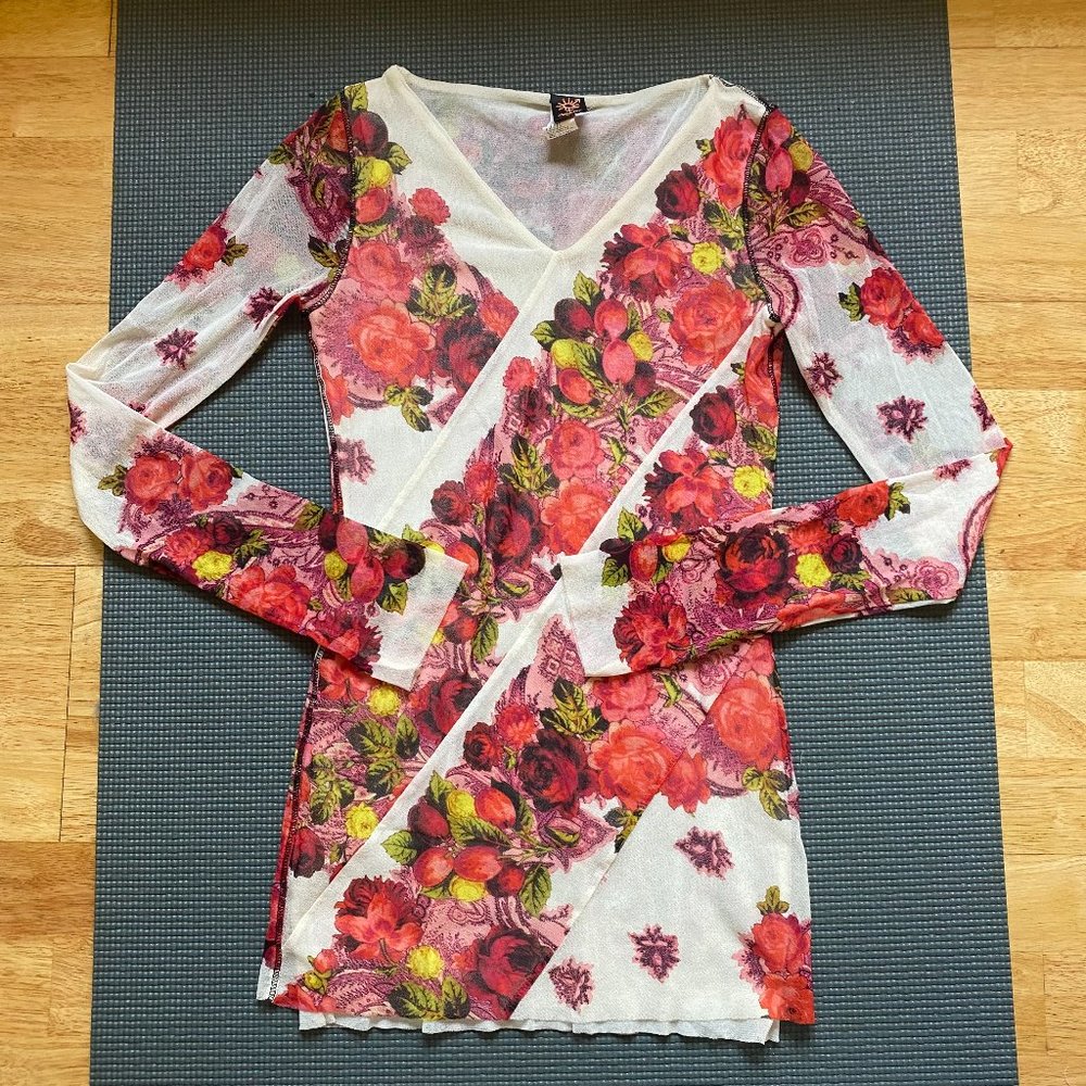 Jean Paul Gaultier Soleil Collection Mesh Top